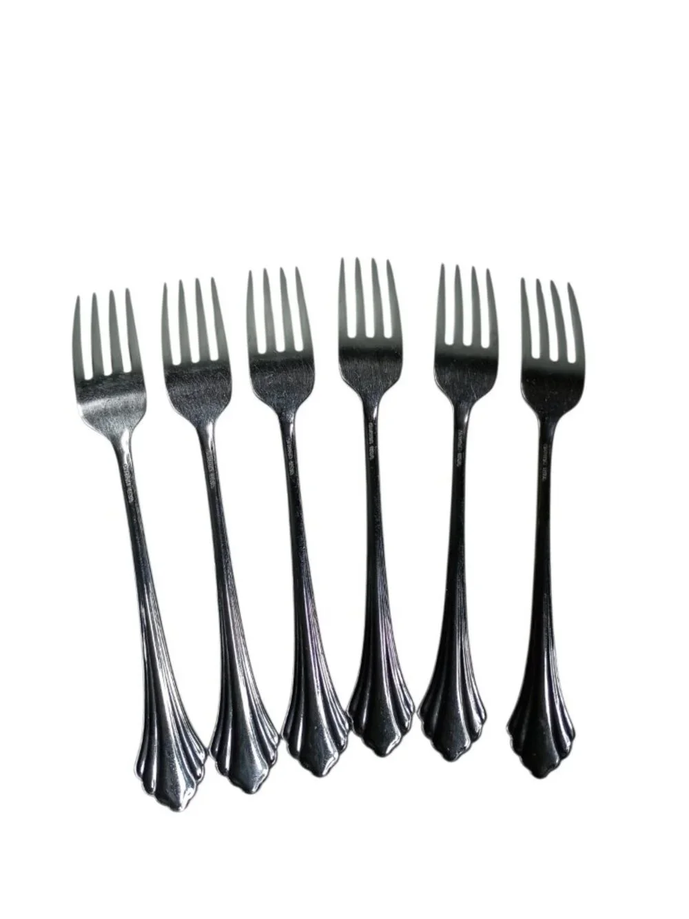 Oneida Bancroft 19 Piece Assorted Flatware Set Stainless Steel Fan Bottoms